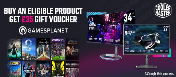 Cooler Master Gamesplanet Promotion.